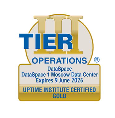 Дата-центр DataSpace в четвертый раз подтвердил высший уровень надежности и отказоустойчивости. Дата-центр DataSpace в четвертый раз подтвердил высший уровень надежности и отказоустойчивости.